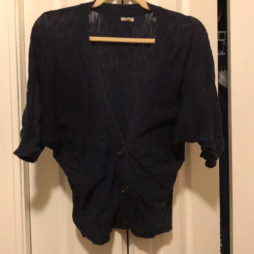 Aerie Short Sleeved Cardigan